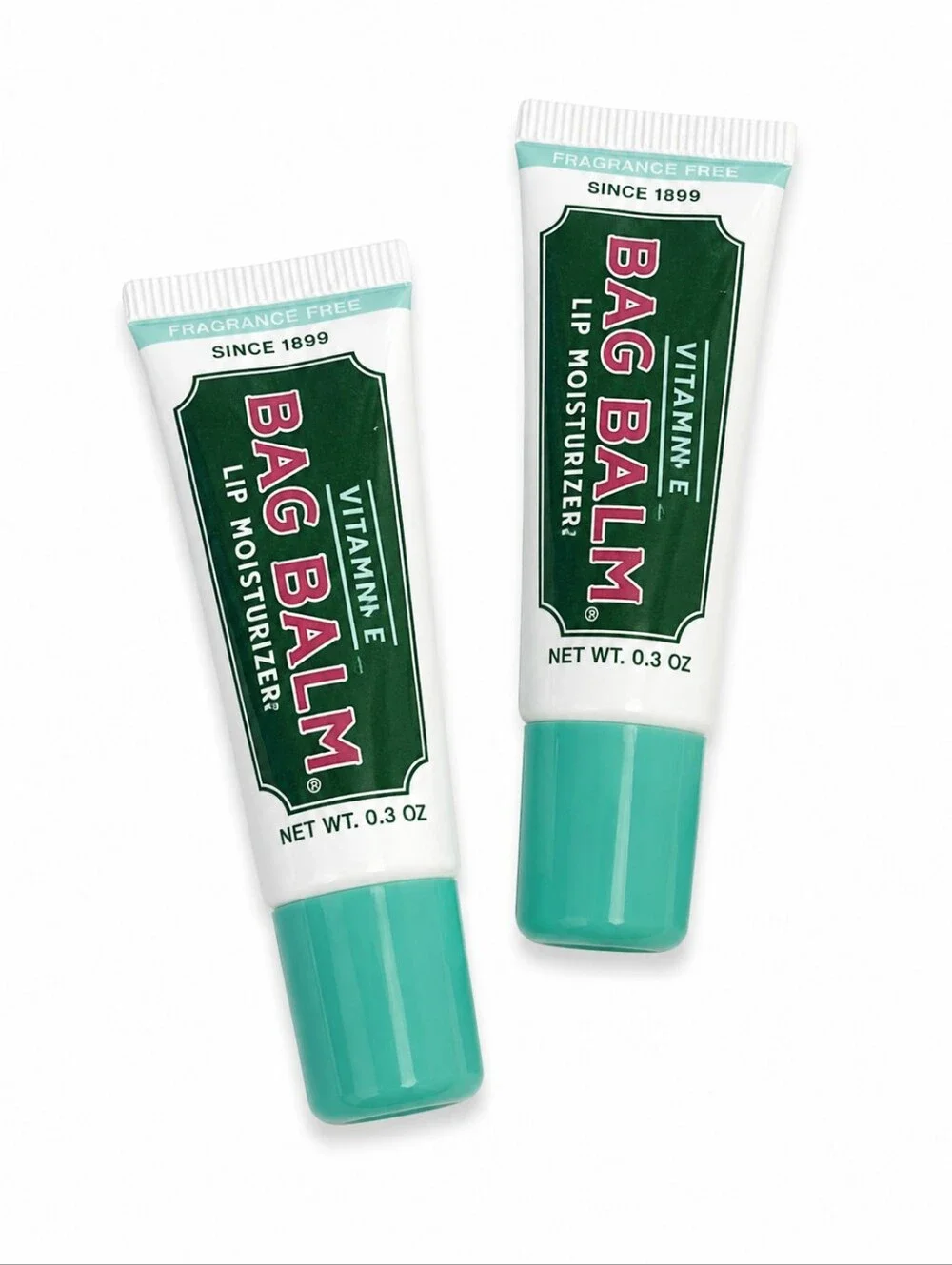 2 x Bag Balm Moisturizing Lip Balm 0.3 oz